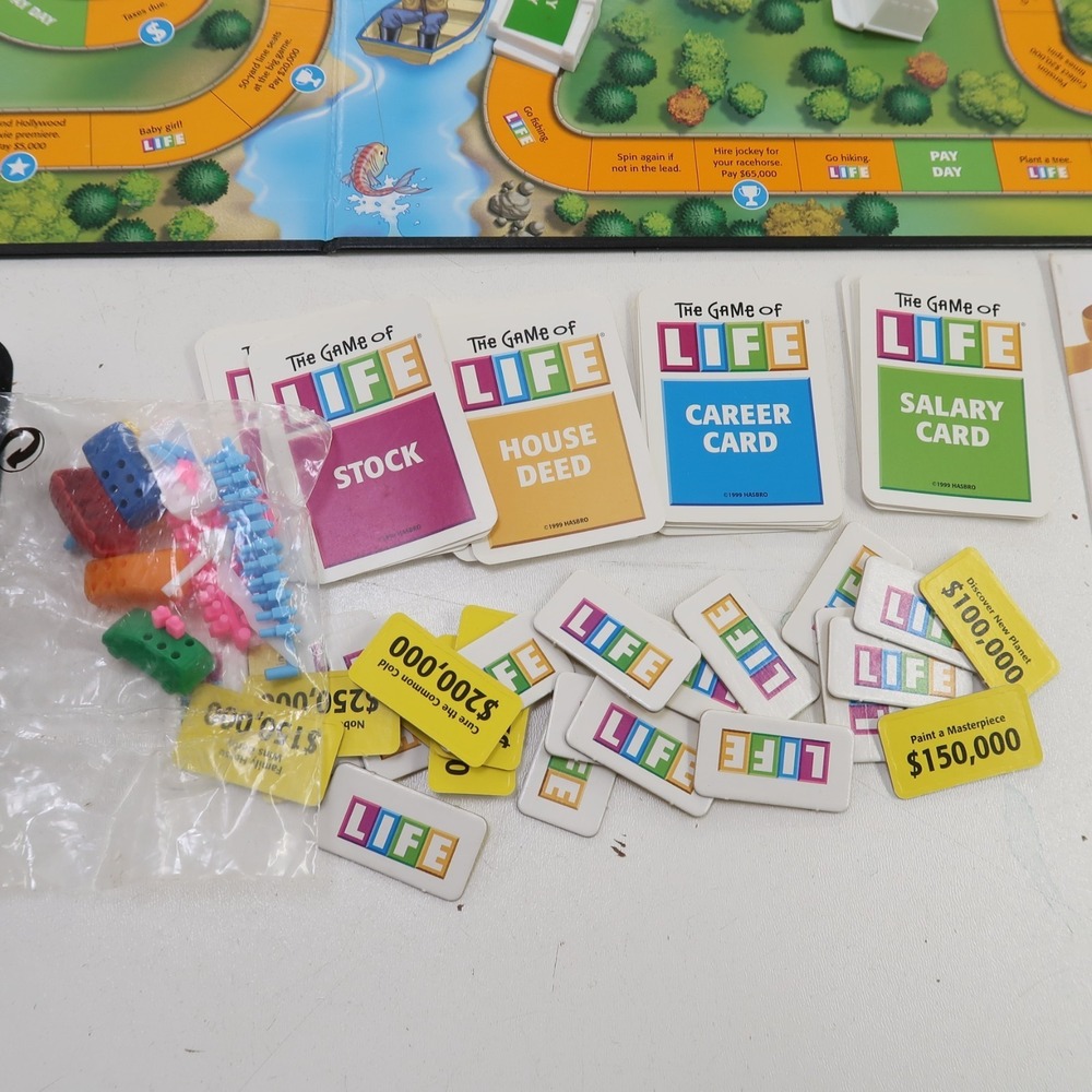 The Game of Life COMPLETE Milton Bradley 2000 Classic Game 40th Anniversary - Picture 6 of 10